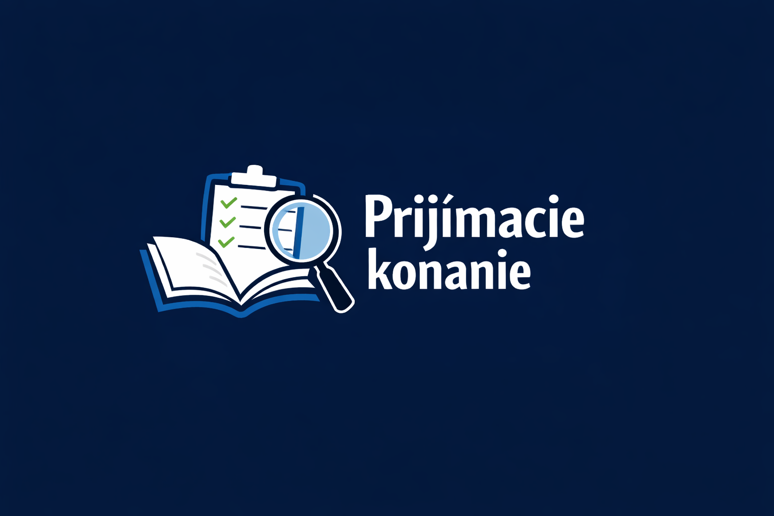 logo prijimacie konanie